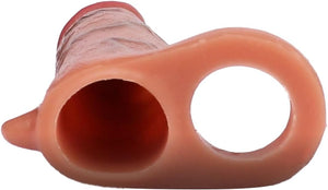 Clit Tickler Liquid Silicone Realistic Cock Sheath 5.9 Inch #309