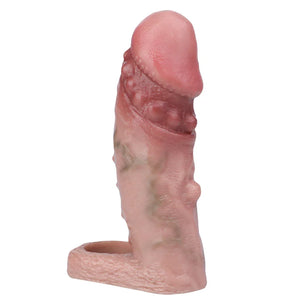 Lifelike Silicone Penis Sleeve 5.98 Inch For Him - Penis Sheath/Sleeve Buy Sex Toys in Singapore LoveisLove U4Ria