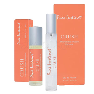 Classic Erotica Pure Instinct Pheromone Infused Crush Perfume Oil or Spray Enhancers & Essentials - Aromas & Stimulants Buy Sex Toys in Singapore LoveisLove U4Ria