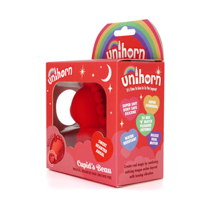 Unihorn Mini Clitoral Vibrator Mount n Peak Blue or Cupid's Beau Red