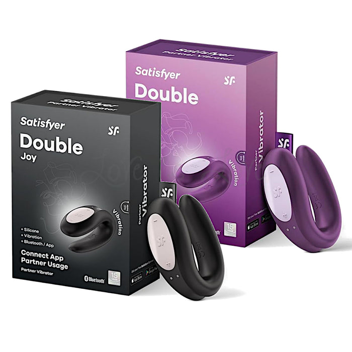 Satisfyer Double Joy App-controlled Partner Vibrator (Authorized Retailer)(Brand New Packaging Edition)
