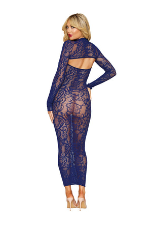 Dreamgirl 0525 Eclipse Bodystocking Gown & Shrug For Her - Women's Sexy Wear Buy Sex Toys in Singapore LoveisLove U4Ria