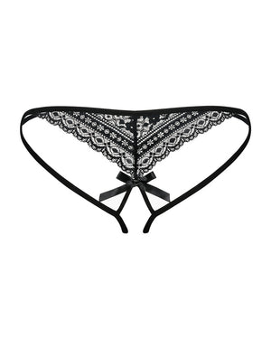 Obsessive Picantina Crotchless Thong Black S/M For Her - Women's Sexy Wear  Buy Sex Toys in Singapore LoveisLove U4Ria