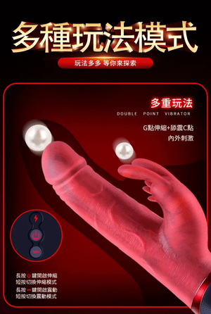 Erocome Canismajor Pro Thrusting & Heating Rabbit Vibrator Vibrators - Rabbit Vibrators Buy Sex Toys in Singapore LoveisLove U4Ria