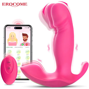 Erocome Cetus App + Remote Control Wearable Plug Vibrator Buy in Singapore LoveisLove U4Ria 