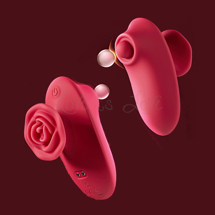Erocome Rose Pluse With 10 Flapping Modes Red or Yellow