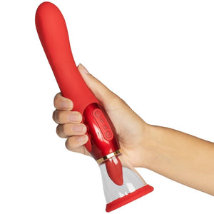 Fantasy For Her Her Ultimate Pleasure Oral Sex Simulator With Suction and G-Spot Vibrator 24K Gold Luxury Edition