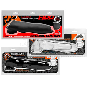 Oxballs Fido Puppy Cock Sheath OX-3002 Black or Clear For Him - Oxballs Cocksheaths  Buy Sex Toys in Singapore LoveisLove U4Ria
