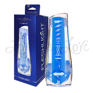 Fleshlight Flight Commander with Turbo Tech Masturbator Blue Ice Buy in Singapore LoveisLove U4Ria 