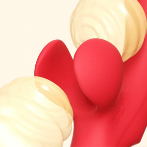 Honey Play Box Fortexa App-Controlled Flapping Dual Vibrator Blue or Red Vibrators - Clit Stimulation & G-Spot Buy Sex Toys in Singapore LoveisLove U4Ria