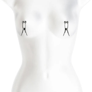 NS Novelties Bound Metal Nipple Clamps C1 Rose Gold or Gunmetal Buy in Singapore LoveisLove U4Ria