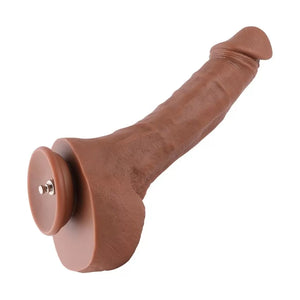 Hismith 11.8" Huge Dual Layered Silicone Dildo with Curved Shaft Dildo - Realistic Dildos Buy Sex Toys in Singapore LoveisLove U4Ria