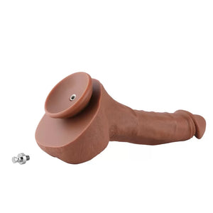 Hismith 11.8" Huge Dual Layered Silicone Dildo with Curved Shaft Dildo - Realistic Dildos Buy Sex Toys in Singapore LoveisLove U4Ria