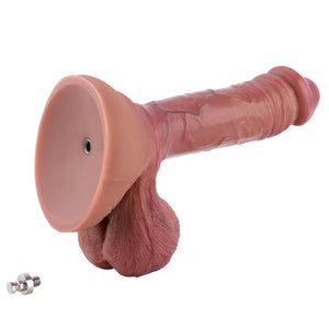 Hismith 8.5" Dual Density Realistic Silicone Dildo with Suction Cup & Removable Kliclok Dildo - Realistic Dildos Buy Sex Toys in Singapore LoveisLove U4Ria