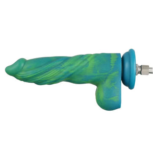 Hismith 9.5" Silicone Fantasy Dildos with Protruding Lines & Tapered Head Dildos - Large & Unique Dildos Buy Sex Toys in Singapore LoveisLove U4Ria