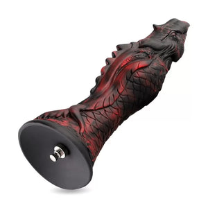 Hismith Evil Fisher 10" Silicone Fantasy Dildo with Suction Cup & Removable Kliclok Dildos - Large & Unique Dildos Buy Sex Toys in Singapore LoveisLove U4Ria