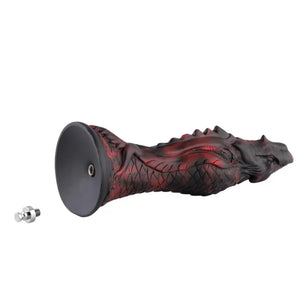 Hismith Evil Fisher 10" Silicone Fantasy Dildo with Suction Cup & Removable Kliclok Dildos - Large & Unique Dildos Buy Sex Toys in Singapore LoveisLove U4Ria