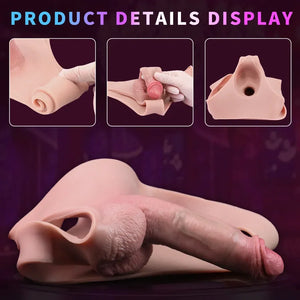 Steven Silicone Strap-on Hollow Penis Briefs 6.22 INCH Strap-Ons & Harnesses - Strap-On Dildos Buy Sex Toys in Singapore LoveisLove U4Ria