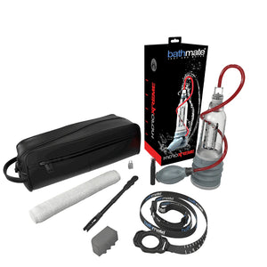Bathmate HydroXtreme 5/6/7/8/9/11 Penis Pump Clear [Authorized Dealer] (FREE Pump Timer)