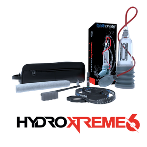 Bathmate HydroXtreme 5/6/7/8/9/11 Penis Pump Clear [Authorized Dealer] (FREE Pump Timer)