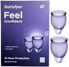 Satisfyer Feel Confident Menstrual Cup Set