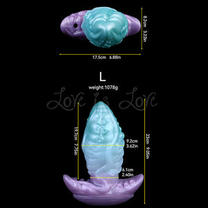 Purple Orchid Dream Octopus Fantasy Silicone Anal Plug Anal - Exotic & Unique Butt Plugs Buy Sex Toys in Singapore LoveisLove U4Ria