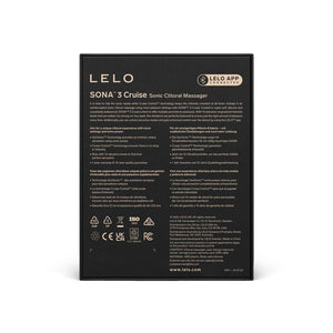 LELO Sona 3 or Sona 3 Cruise App-Controlled Sonic Clitoral Massager Award-Winning & Famous - Lelo  Buy Sex Toys in Singapore LoveisLove U4Ria