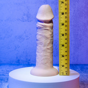 Evolved Girthy Rechargeable Vibrating Realistic Silicone Dildo Light or Dark, 6" Or 7" Vibrators - Realistic Vibrators  Buy in Singapore LoveisLove U4Ria