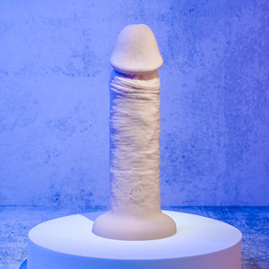 Evolved Girthy Rechargeable Vibrating Realistic Silicone Dildo Light or Dark, 6" Or 7" Vibrators - Realistic Vibrators  Buy in Singapore LoveisLove U4Ria