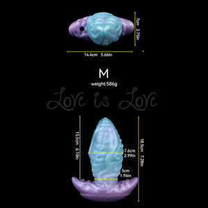 Purple Orchid Dream Octopus Fantasy Silicone Anal Plug Anal - Exotic & Unique Butt Plugs Buy Sex Toys in Singapore LoveisLove U4Ria