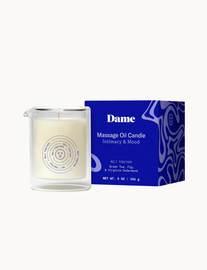 Dame Massage Oil Candle Intimacy & Mood 141 G For Us - Sexy Massage Buy Sex Toys in Singapore LoveisLove U4Ria