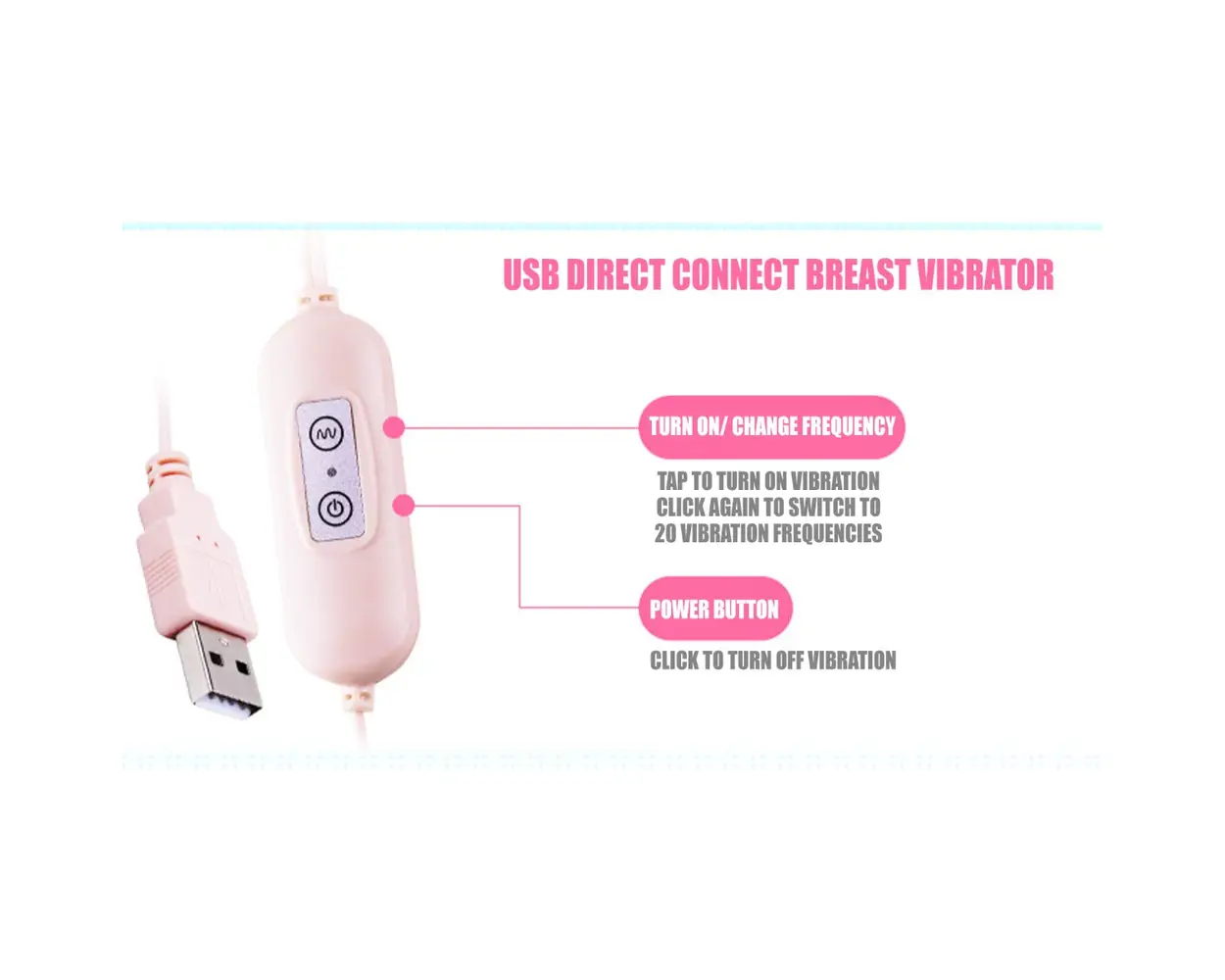 Mizzzee Vibrating Breast Stimulator with Controller 85 mm (New Packagi Love is Love Mizzzee Vibrating Breast Stimulator with Controller 85 mm (New Packagi Love is Love