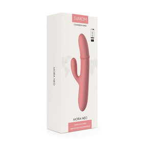 Svakom Mora Neo App-Controlled Interactive Rabbit Vibrator with Thrusting Beads Buy in Singapore LoveisLove U4Ria