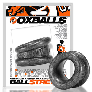 Oxballs Neo Angle Ball Stretcher Smoke Metallic or Blueballs Metallic For Him - Oxballs C&B Toys Oxballs  Buy in Singapore LoveisLove U4Ria 