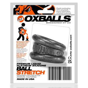 Oxballs Neo Angle Ball Stretcher Smoke MetallicOxballs Neo Angle Ball Stretcher Smoke Metallic or Blueballs Metallic For Him - Oxballs C&B Toys Oxballs  Buy in Singapore LoveisLove U4Ria 