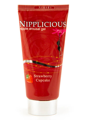 Hott Products Nipplicious Nipple Arousal Gel Strawberry Cupcake 1 FL OZ Nipple Toys - Nipple Arousal Buy Sex Toys in Singapore LoveisLove U4Ria