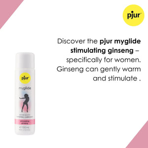 Pjur Woman Myglide Stimulating Water Based Lubricant With Ginseng