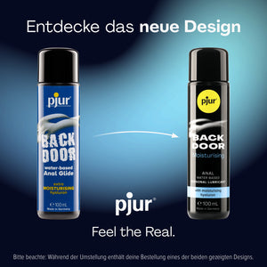 Pjur Back Door Anal Water-Based Lubricant 30 ml or 100 ml or 250 ml (New Packaging- New Expiry Date)