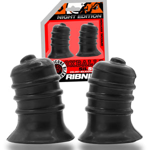 Oxballs Ribnips Curved Gripper Nipple Suckers Night Edition Nipple Toys - Nipple Suckers  Buy Sex Toys in Singapore LoveisLove U4Ria