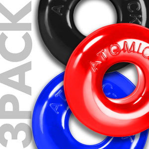 OxBalls Ringer Max 3-Pack Max Cock Ring OX-3200  (Extra Grip Ballsack Stackers)