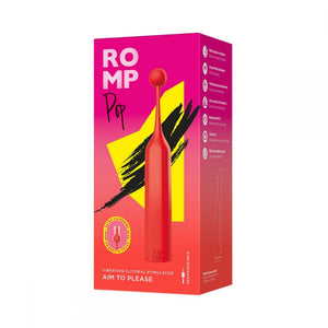 Romp Pop Rechargeable Silicone Clitoral Stimulator And Pinpoint Vibrator Aim to Please  Buy in Singapore LoveisLove U4Ria 