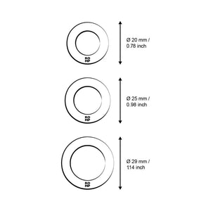 Romp Remix Trio Penis RIngs Triple The Thrill 3-Piece Silicone Cock Rings  Buy in Singapore LoveisLove U4Ria 