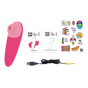 Romp Shine X Rechargeable Clitoral Stimulator Get Your Glow On Buy in Singapore LoveisLove U4Ria 