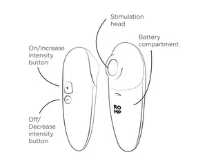 Romp Switch X Clitoral Stimulator When The Mood Strikes Buy in Singapore LoveisLove U4Ria 