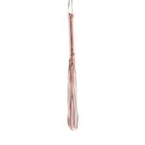 Flogger Whip with Loop 45 CM Silver or Rose Gold
