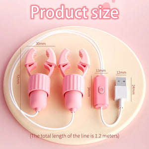 Japan Magic Eyes Chichikuri Pinch Easy Duo Nipple Clamps Pink Nipple Toys - Nipple Vibrators Buy Sex Toys in Singapore LoveisLove U4Ria