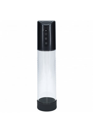 Shots Pumped HyperPump Rechargeable Penis Pump Gun Metal For Him - Penis Pumps & Enlargers Buy Sex Toys in Singapore LoveisLove U4Ria