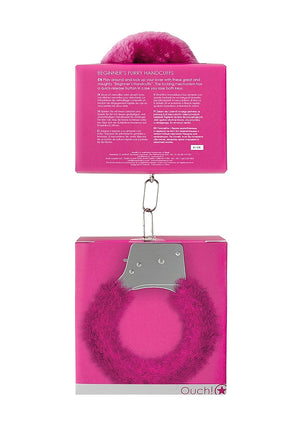 Shots Ouch! Beginner's Furry Handcuffs Restraint Pink Bondage - Ankle & Wrist Restraints  Buy Sex Toys in Singapore LoveisLove U4Ria