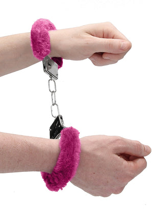 Shots Ouch! Beginner's Furry Handcuffs Restraint Pink Bondage - Ankle & Wrist Restraints  Buy Sex Toys in Singapore LoveisLove U4Ria