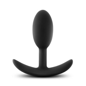 Anal Adventures Platinum Weighted Silicone Vibra Slim Plug Small or Medium Anal - Anal Probes & Tools Buy Sex Toys in Singapore LoveisLove U4Ria